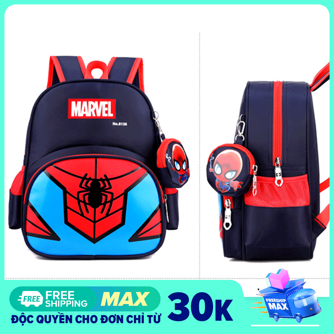 Ba lô cho bé kèm túi móc Y HÌNH cực ngộ nghĩnh siêu nhẹ dành cho bé mẫu giáo, balo cho bé trai bé gái mầm non trẻ 2-5 tuổi, balo đi học, đi chơi