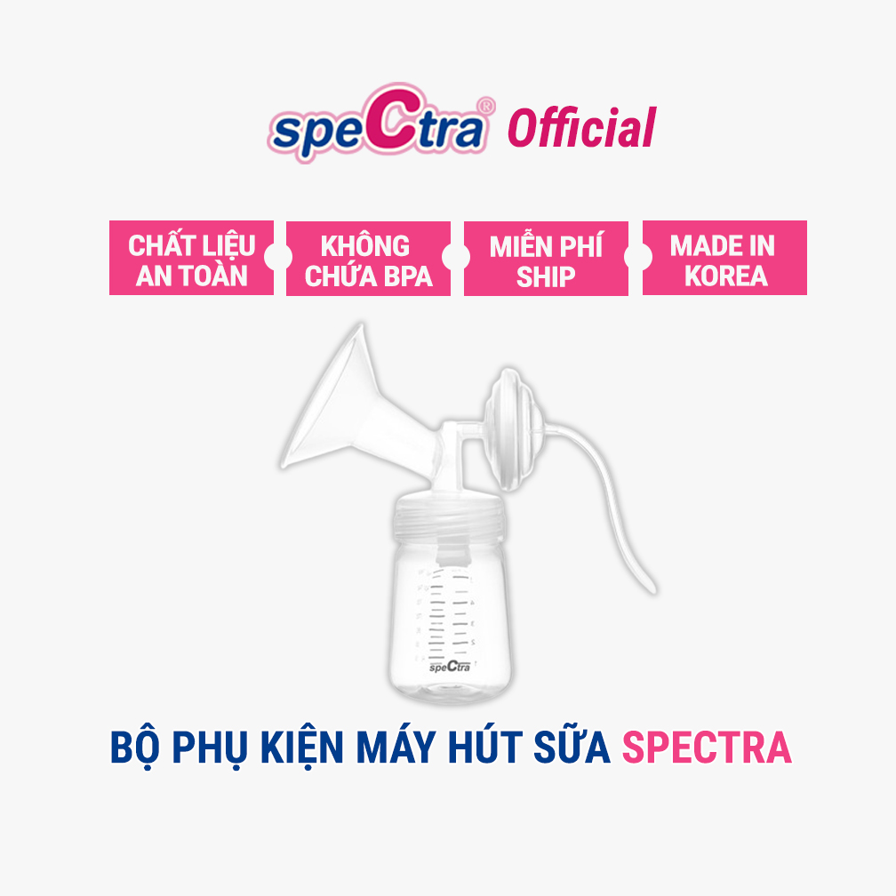 Bộ Phụ Kiện Tiêu Chuẩn Dành Cho Máy Hút Sữa Spectra (Phễu Size 16/20/24/28)