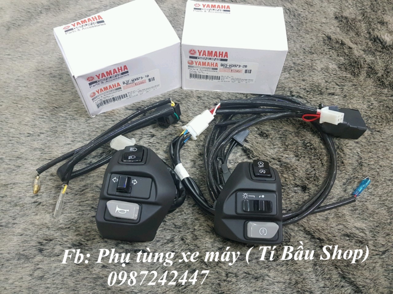 [HCM]CẶP CÙM CÔNG TẮC NVX chính hãng gắn EX135 4s 5s - MOD chức năng tắt máy