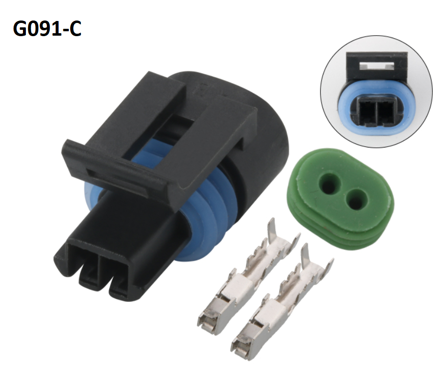 G091-Giắc cắm cảm biến nhiệt độ 2 dây