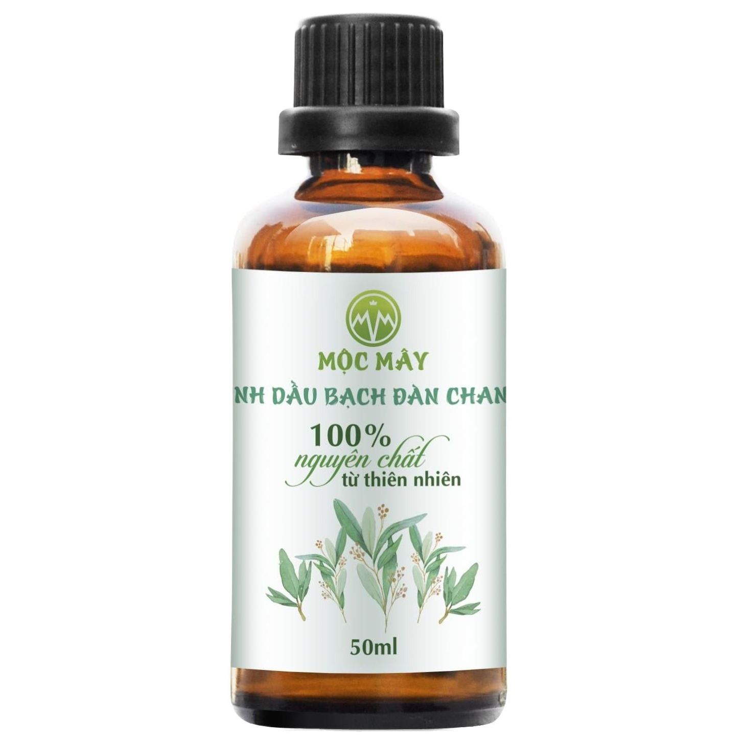 Tinh dầu bạch đàn chanh chai 50ml nguyên chất Mộc Mây - tinh dầu nguyên chất từ thiên nhiên (có kiểm định bộ y tế chất lượng và mùi hương vượt trội)
