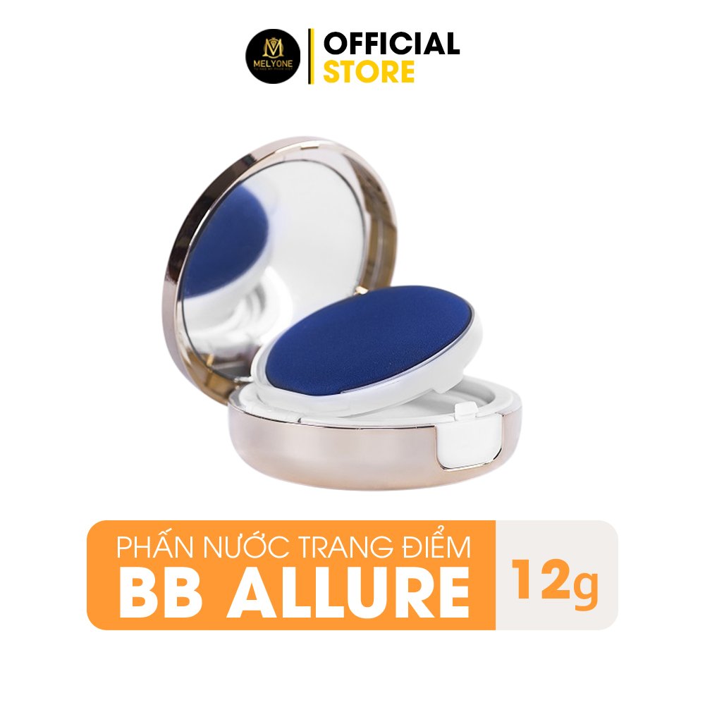 Phấn Nước Trang Điểm BB ALLURE Che Khuyết Điểm, Dưỡng Trắng, Chống Nắng, Kiềm Dầu, Lâu Trôi - Mỹ Phẩm Cao Cấp MELYONE
