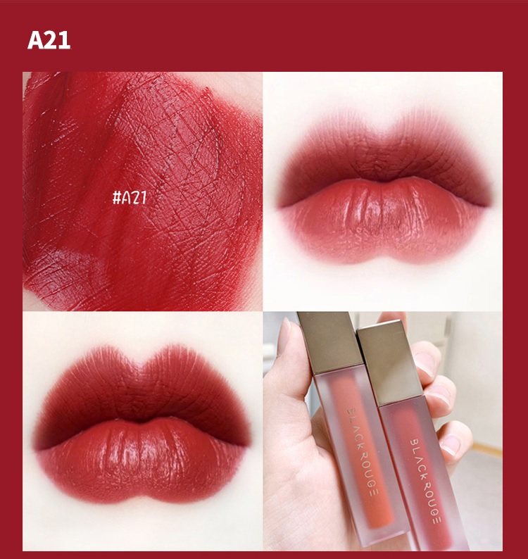 Black rouge version 1,2,3,4,5 - Black rouge air fit velvet tint - Son kem blackrouge, son lỏng, son nước, son hàn quốc, son môi rẻ, son môi đẹp, son black rouge a6, blackrouge a04, black rouge a22 , black rouge a15, black rouge a11, black rouge a17