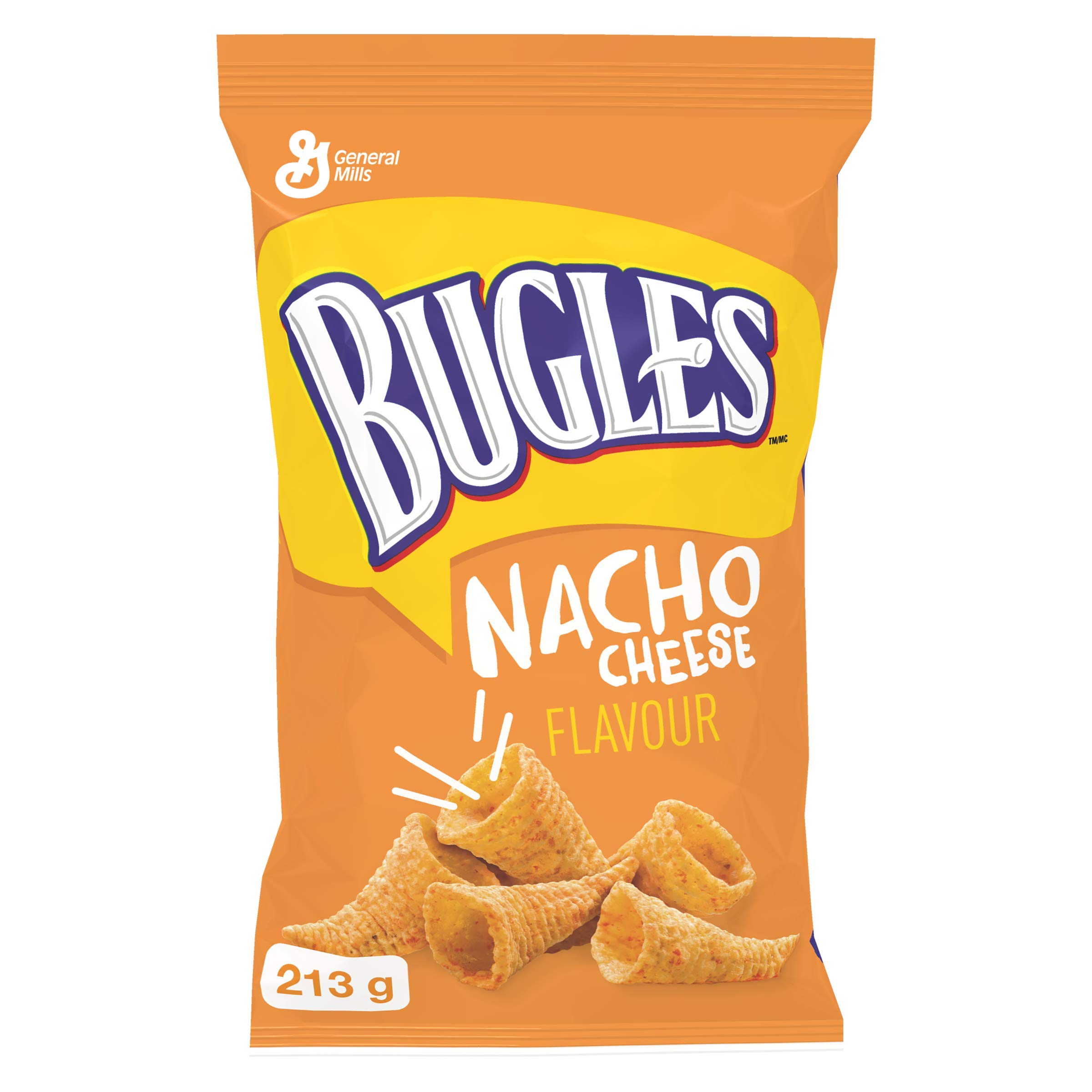 Bánh snack Bugles Nacho Cheese 212g - Hàng Mỹ