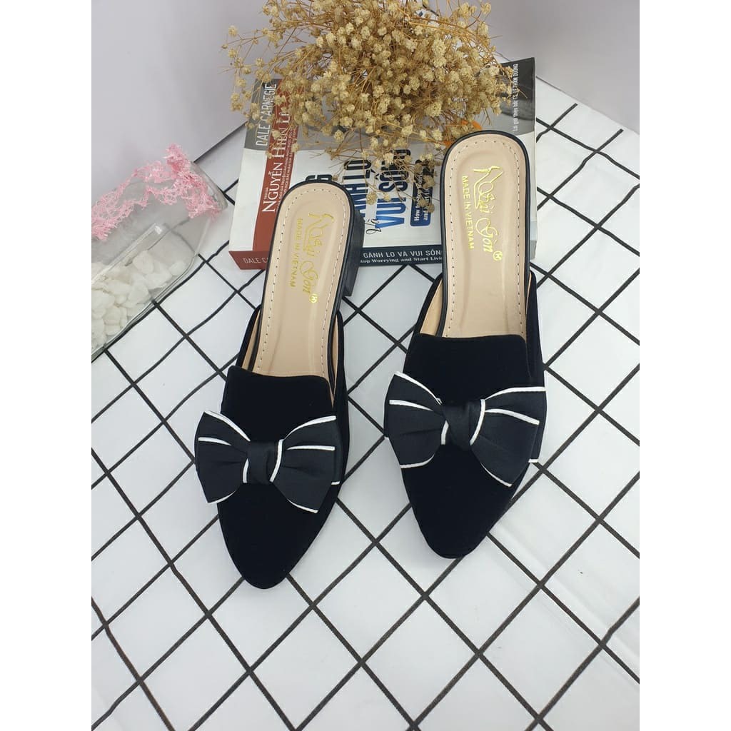 Sục bệt nữ Sục nữ da lộn Sục nữ giá rẻ Sục bệt nơ trắng
