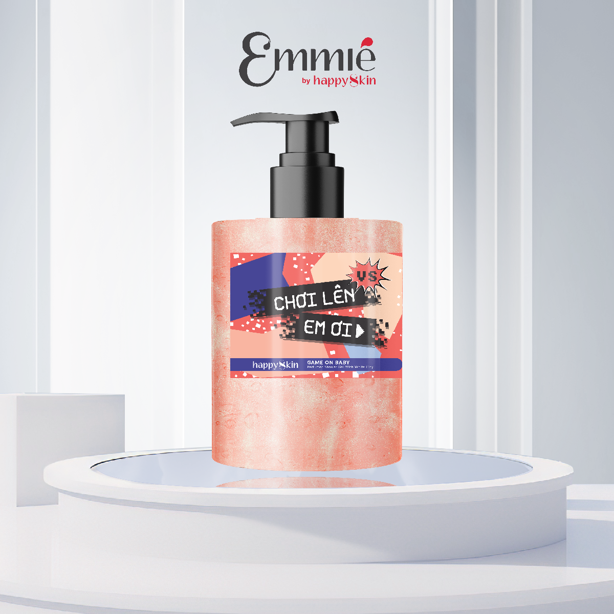 Sữa Tắm Đất Sét Nước Hoa Emmié by HappySkin