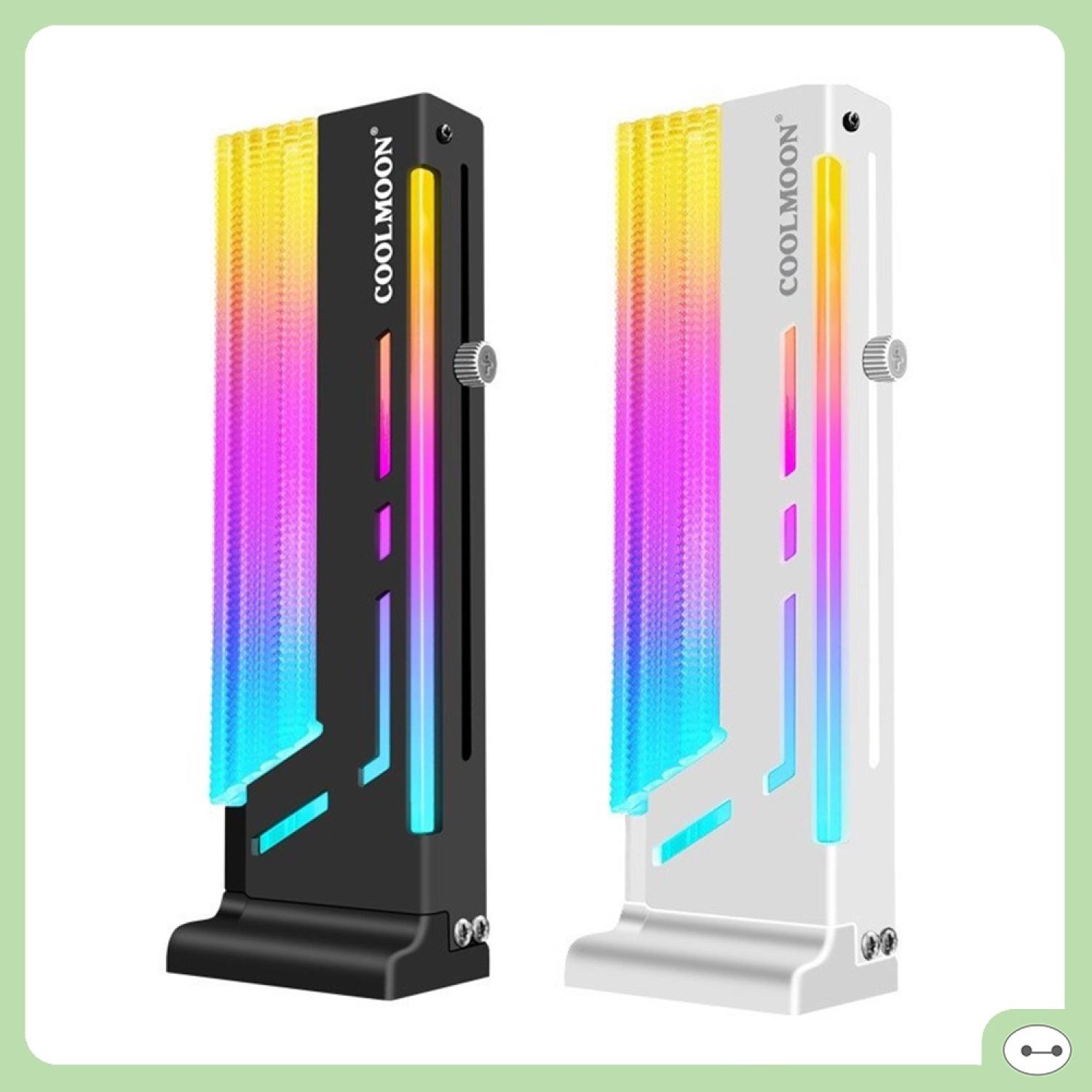 Giá đỡ vga coolmoon cm-gh2 led rgb đồng bộ hub siêu đẹp