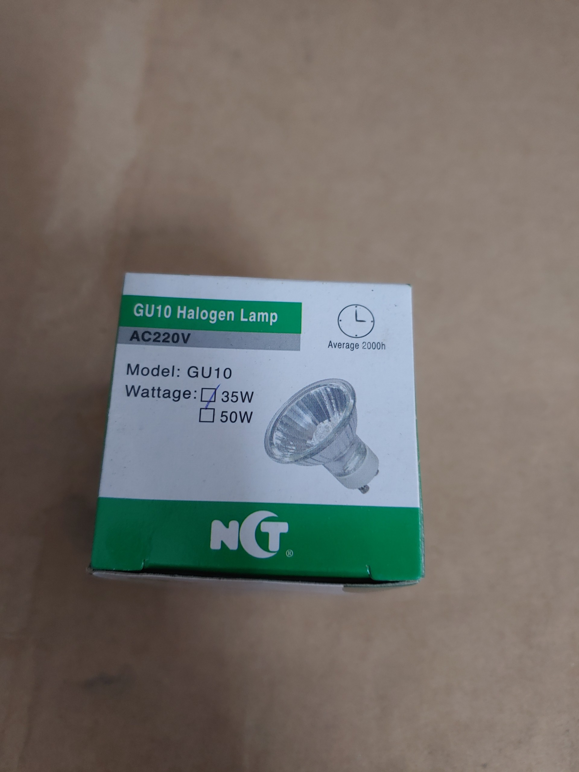 Bóng đèn đốt nến - bóng đèn halogen chén 220v 35w gu10