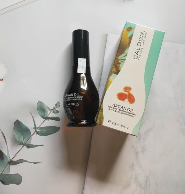 Tinh dầu calodia argan - dưỡng tóc bóng mượt 55ml