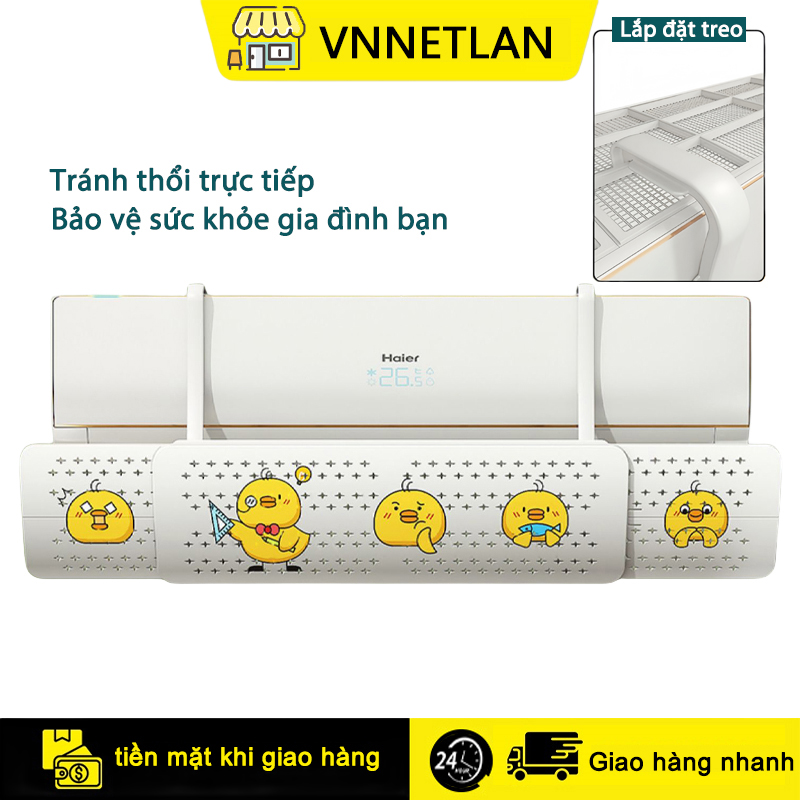 Kính chắn gió điều hòa - kính chắn gió điều chỉnh hướng thoát gió và có thể thu vào được