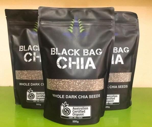 Hạt Chia Đen 500GR Organic Nhập Khẩu Úc. Hỗ Trợ Giảm Cân. Đẹp Da. Bổ Sung Dinh Dưỡng Chất Lượng Tốt