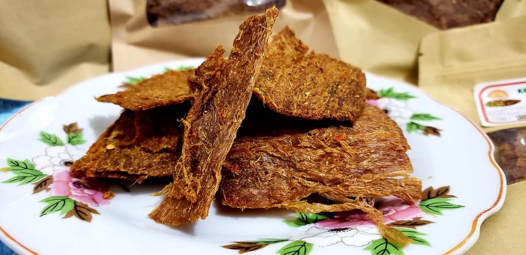 Compo 2 gói khô bò chay nhà làm 200g