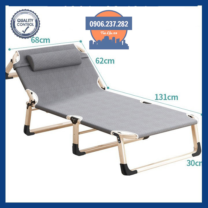 Giường gấp gọn 4 chân 68x193cm có GỐI ĐẦU, giường bố xếp nằm ngủ, giường xếp nằm trông người bệnh trong bệnh viện, ghế bố xếp giá rẻ, ghế bố nằm ngủ, ghế nghỉ trưa, giường ngủ trưa văn phòng, ghế xếp