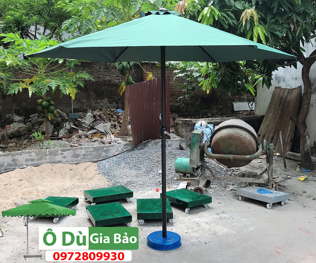 (Chưa gồm chân dế)Ô Dù Chính Tâm 2m7 ( Chưa bao gồm chân đế)