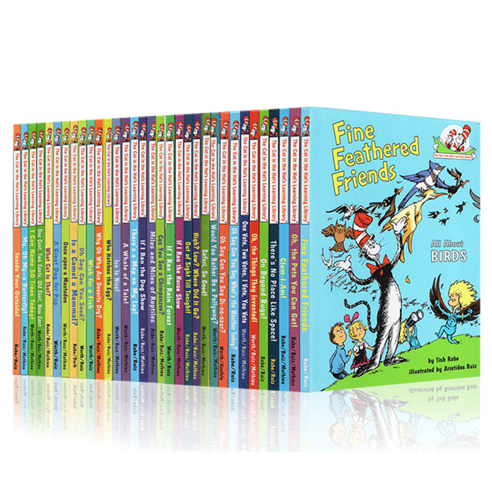 Dr seuss science - 33 books + file mp3 | nhập khẩu