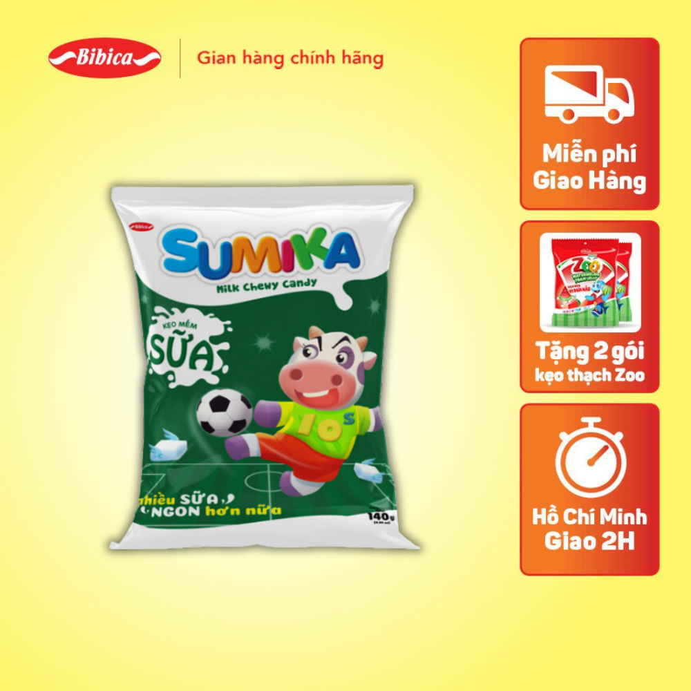 Kẹo Mềm Sumika Sữa Bibica 140g