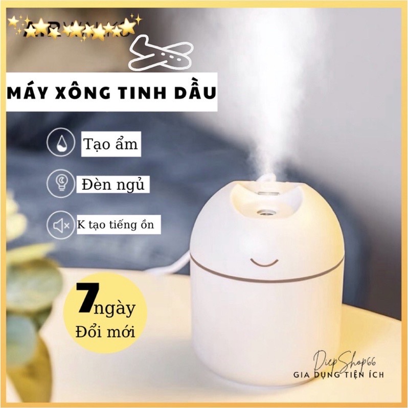 Máy xông tình dầu - Máy khuếch tán tinh dầu - May xong tinh dầu - Máy phun xương mini - Máy xông tinh dầu phòng ngủ - Máy phun tinh dầu - Xông tinh dầu