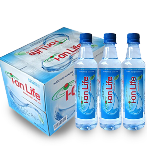 [HCM]Nước uống ion life 450ml 24chai/thùng