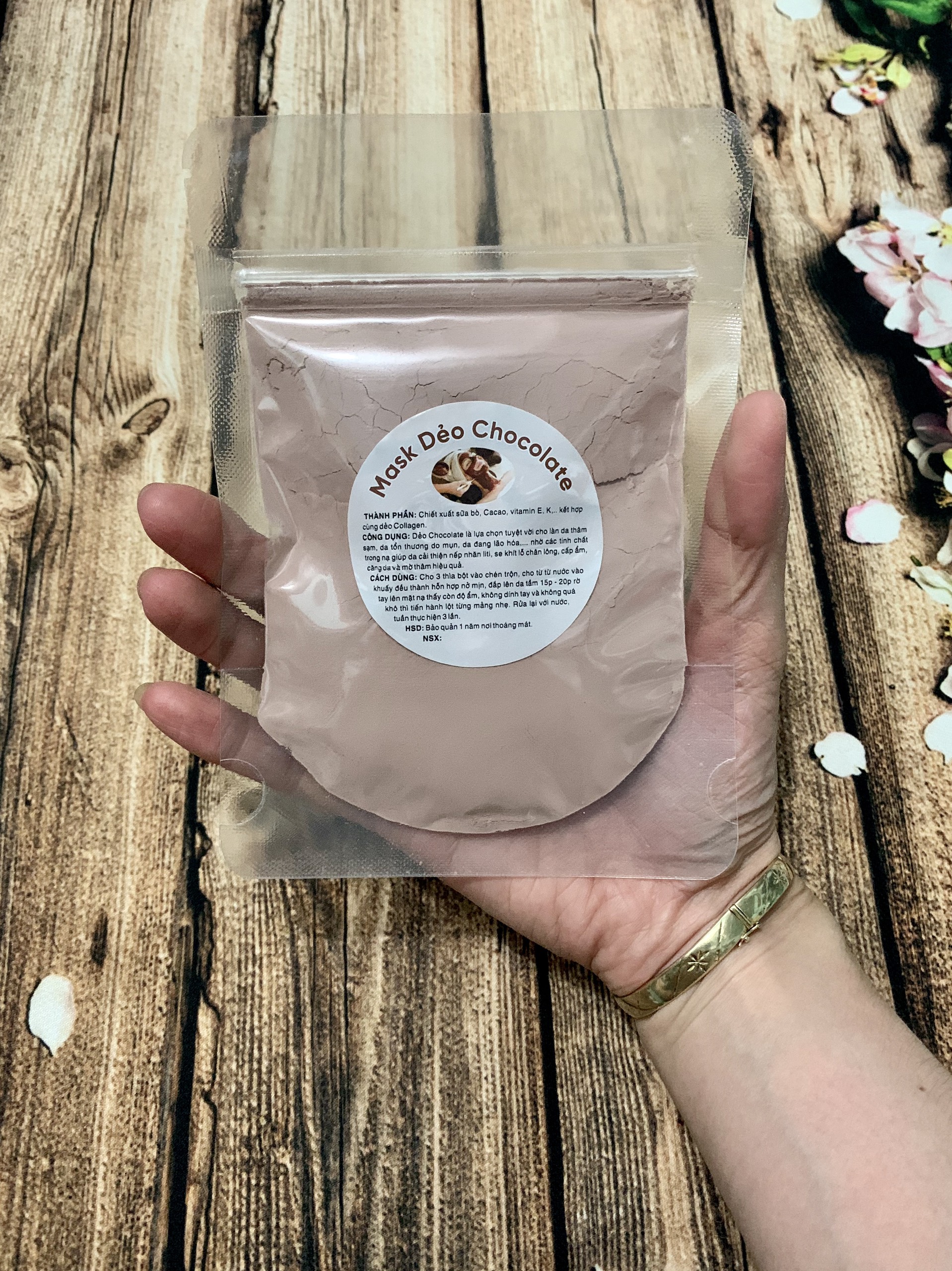 [HCM]Mask Dẻo Chocolate (Socola)  - Dưỡng da & Chống lão hóa