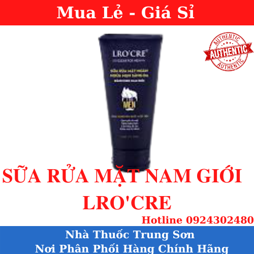 Sữa rửa mặt lrocre dành cho nam giới - ts02