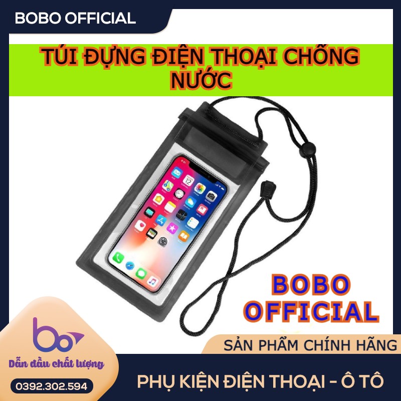 Túi chống nước điện thoại cao cấp, hỗ trợ quay video dưới nước.