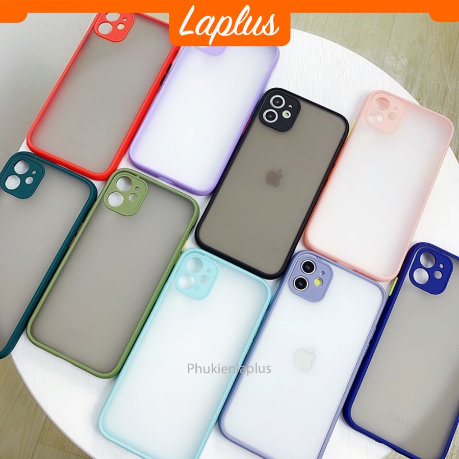 Ốp nhám cho iphone 11 / 11 pro / 11 promax - full camera - full viền đáy