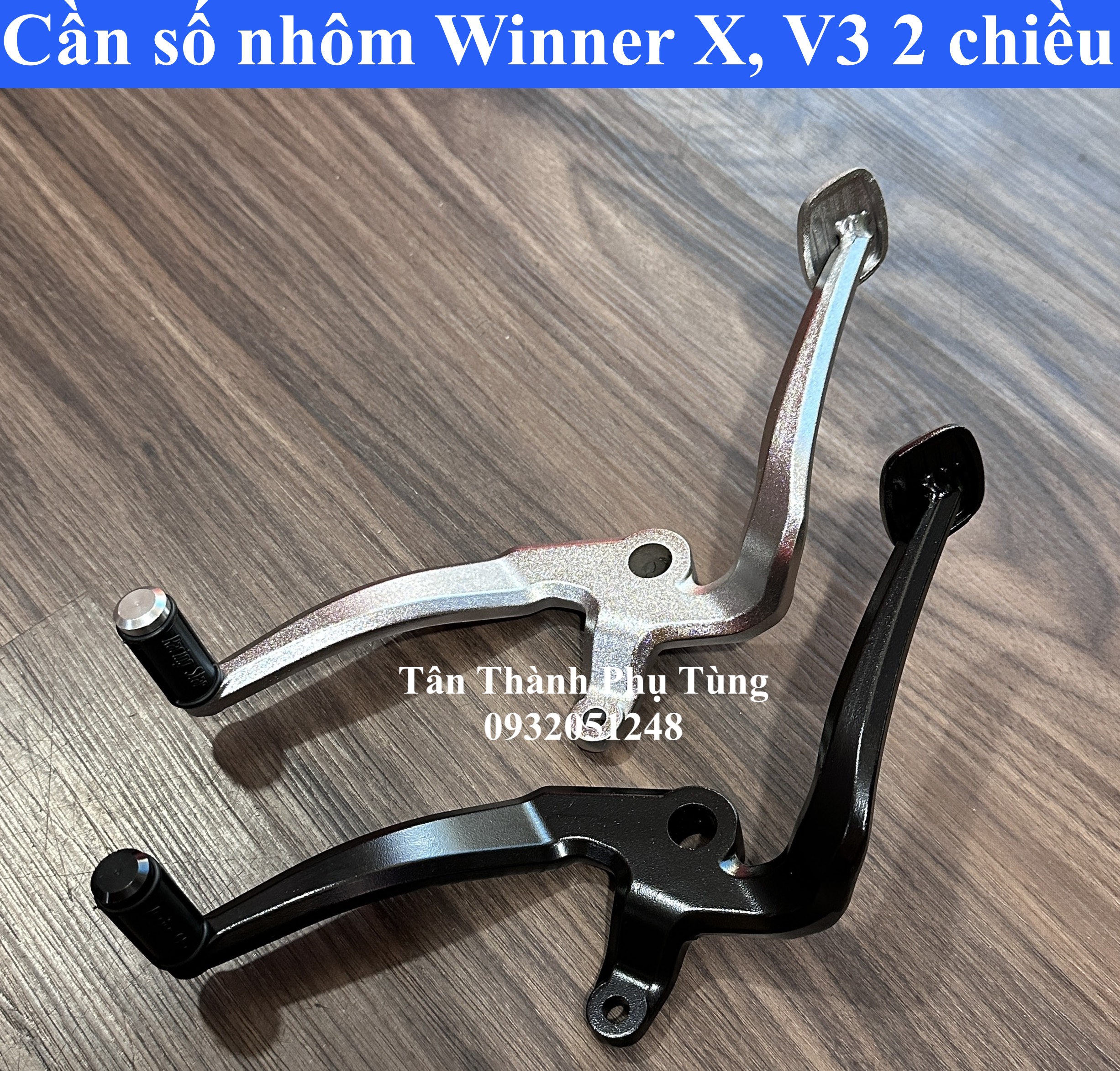 Cần số nhôm winner x, v3 - 2 chiều gắn như zin