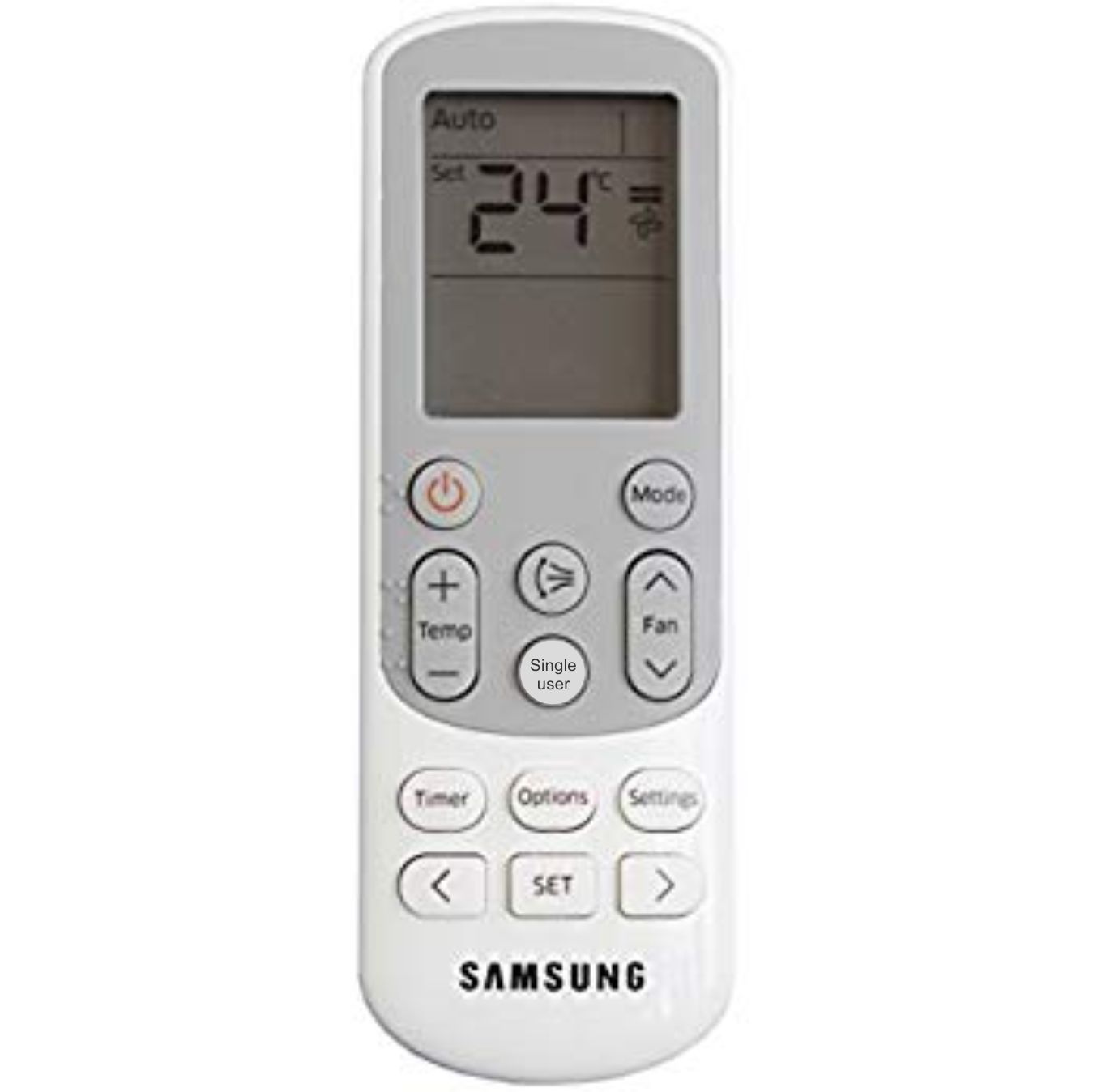 Remote, điều khiển máy lạnh SAMSUNG - DB93 (Cho máy 1 và 2 chiều)