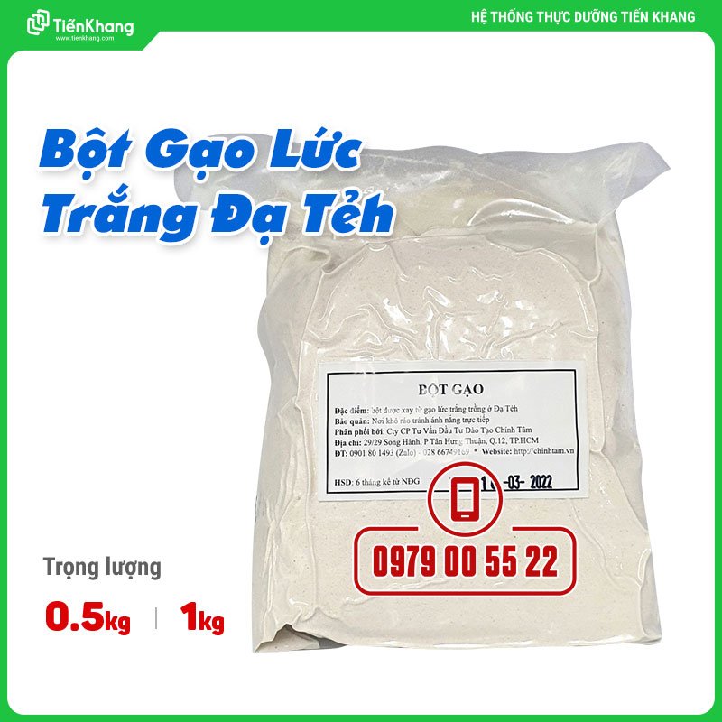 Bột gạo lứt đạ tẻh - bịch