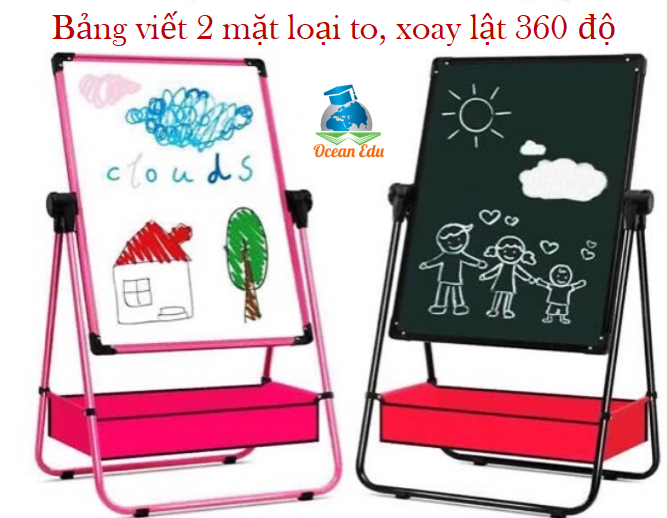 Bảng viết Edu 2 mặt