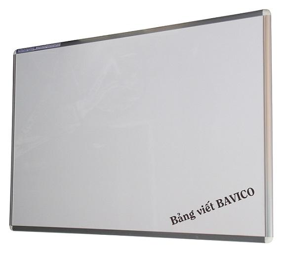 [HCM]Bảng viết lông cao cấp BAVICO BVC0010 (Trắng - không kẻ ô ly ) kích thước 80x120 cm