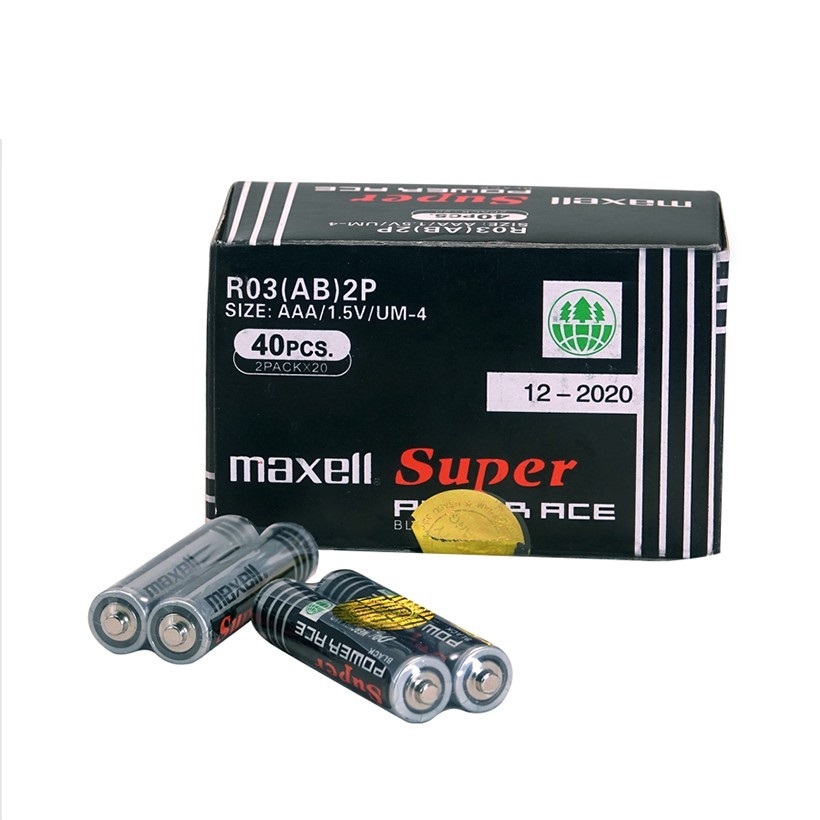 Pin aaa maxell 1 vĩ 4 viên