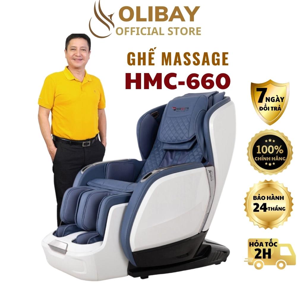 Ghế massage Hasuta HMC-660, massage công nghệ mới cao cấp, Chế độ massage không trọng lực đồng thời giúp hỗ trợ lưu thông máu, rất mang tới các bài trị liệu xương khớp vô cùng hiệu quả, đa dạng chế độ tập luyện - Hàng chính hãng bảo hành 24 tháng