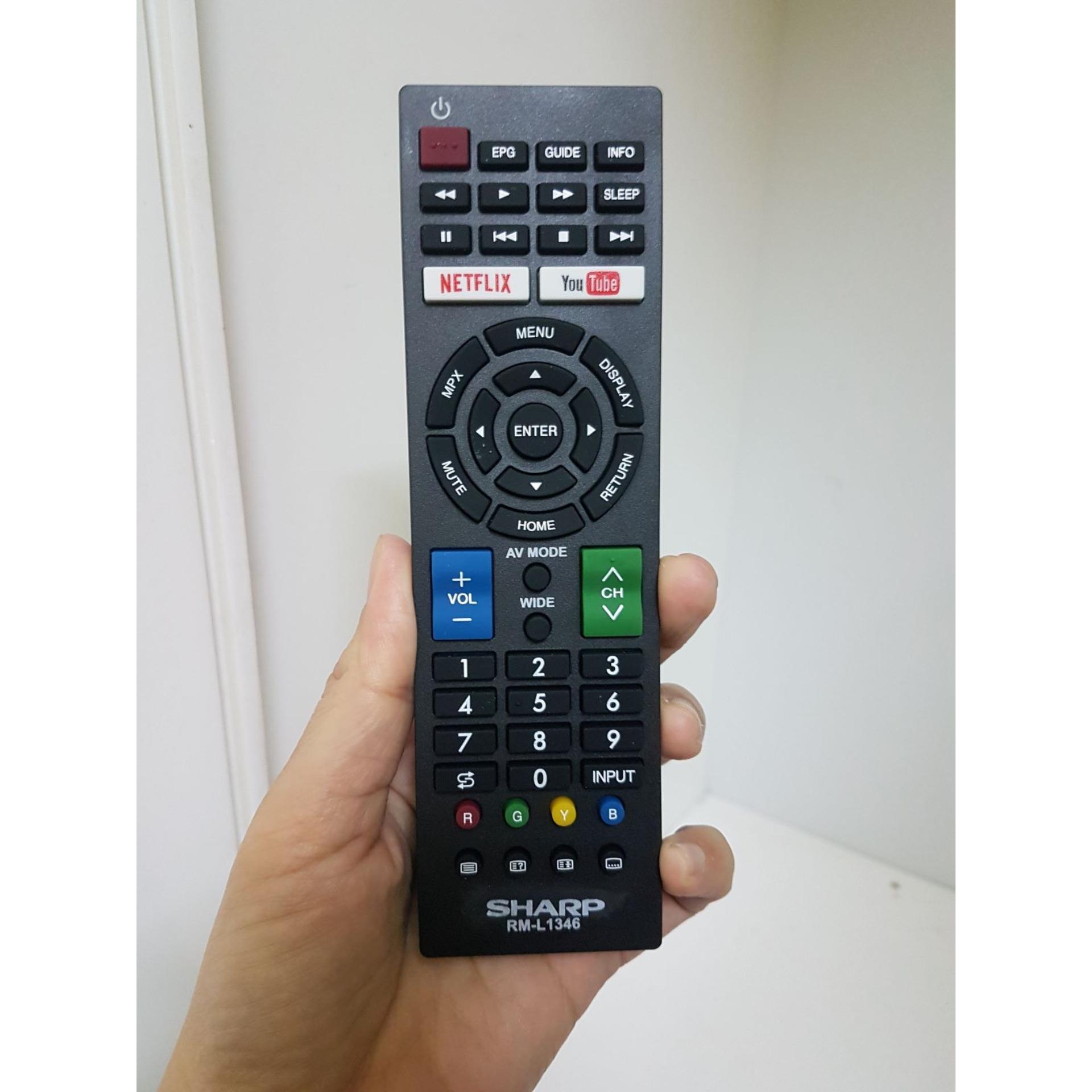 Điều khiển tivi Sharp smart