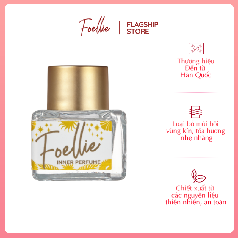 Nước Hoa Vùng Kín Foellie Hàn Quốc Hương Venus Bí Ẩn 5ml - Eau de Venus Inner Perfume