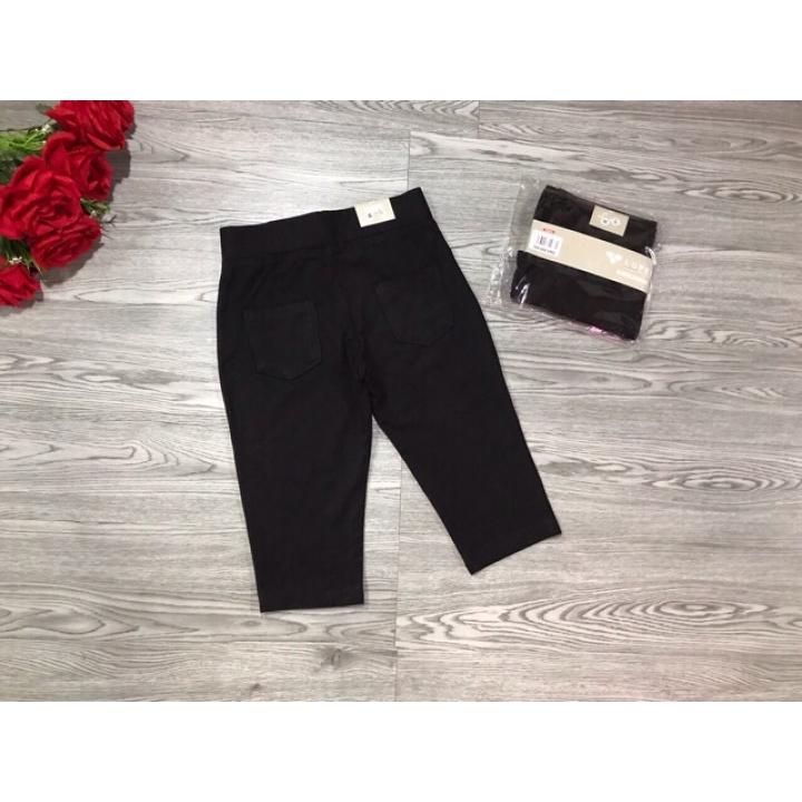 Quần legging lu lửng 2 túi sau