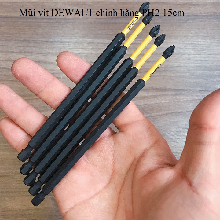 Mũi Bắn Vít Pake DEWALT hàng xịn nhập Mỹ - 15cm