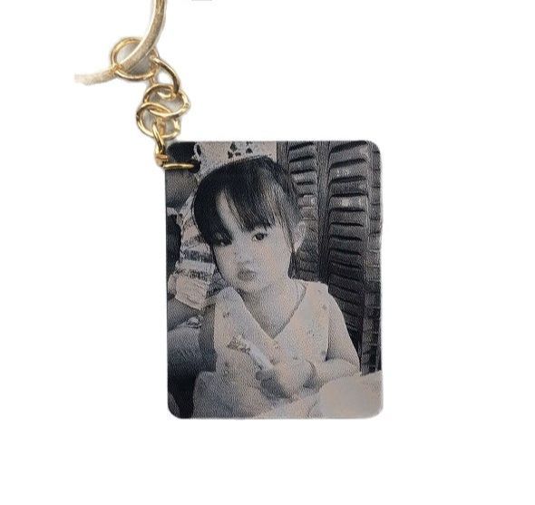 [HCM]Móc Khoá Mica Khắc Hình Ảnh Theo Yêu Cầu