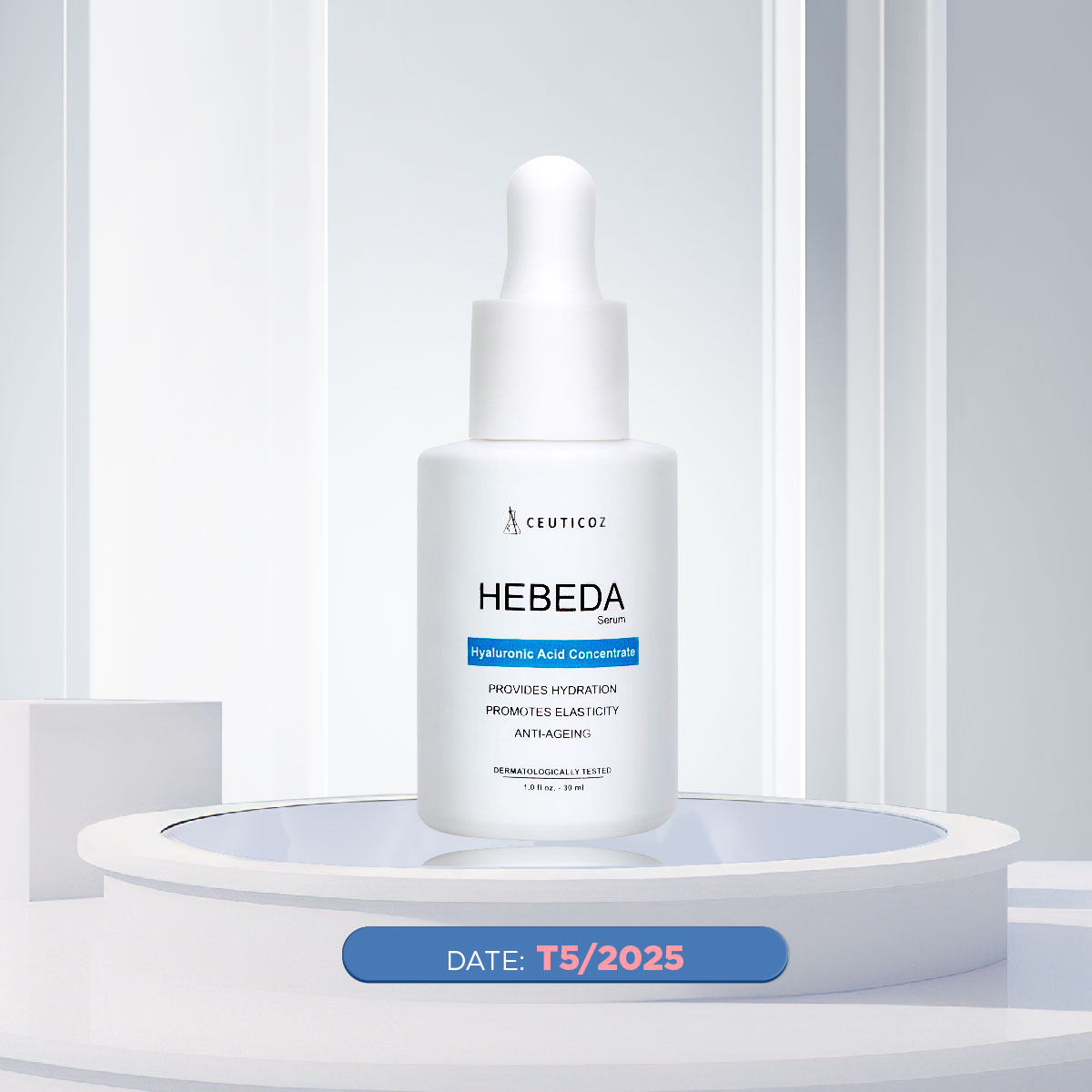 Serum cấp ẩm sâu chống lão hóa Ceuticoz Hebeda Serum 30ml
