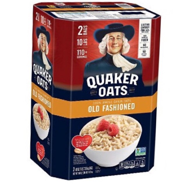 Yến Mạch Quacker Oats Old Fashioned ( Cán Mỏng) 4.52kg