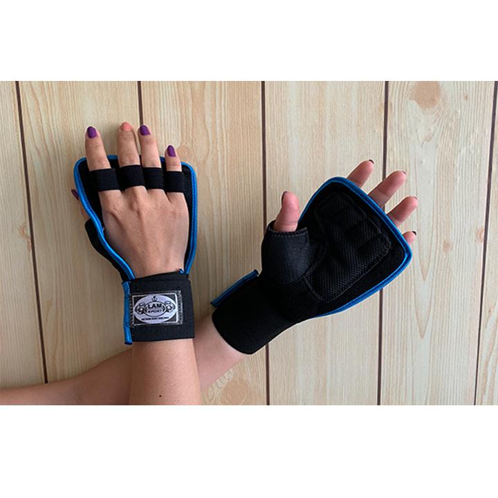 [HCM]Găng tay tập gym hở mu Lâm Sport