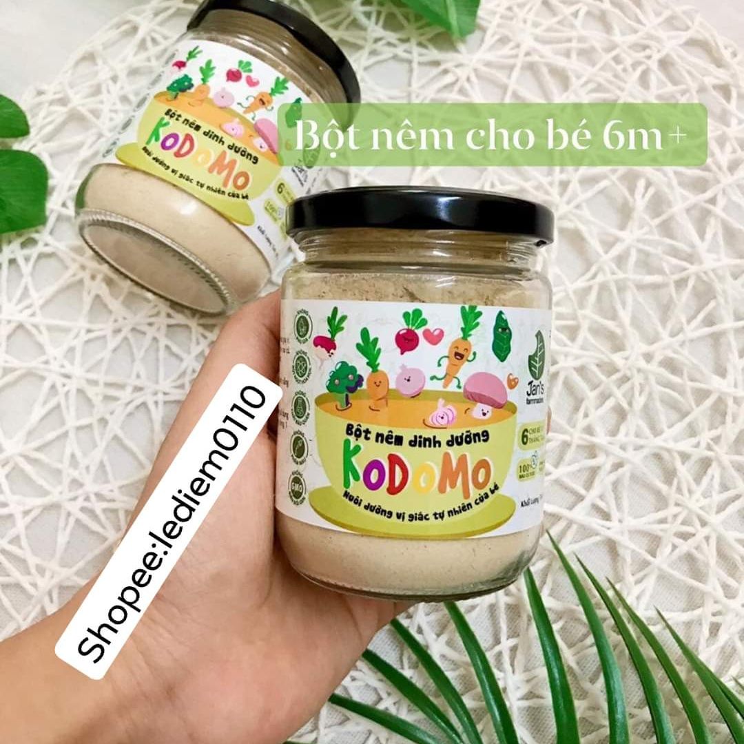Hạt nêm, bột nêm dinh dưỡng kodomo jan’s cho bé 90g