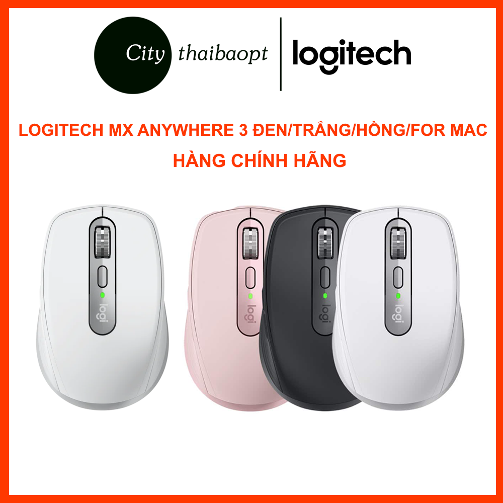 Chuột không dây bluetooth Logitech MX Anywhere 2s / Mx Anywhere 3 - Hàng Chính Hãng