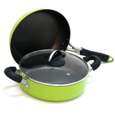 BỘ NỒI & CHẢO CHỐNG DÍNH LOCK&LOCK 24CM