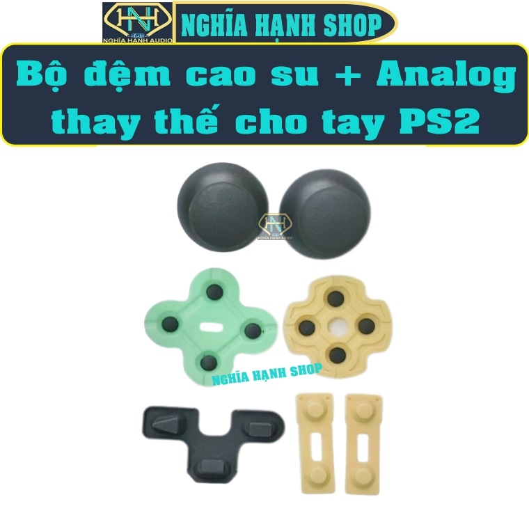 Bộ đệm cao su cho tay cầm PS2