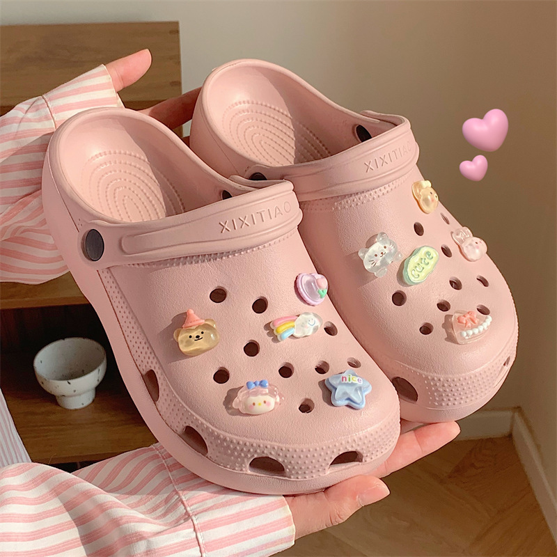 Super Cute Women's Slippers with Buttons Attached, Soft and Super Comfortable. - 4
