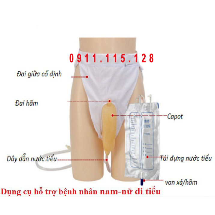 Dụng cụ hỗ trợ đi tiểu nam - Chụp tiểu nam
