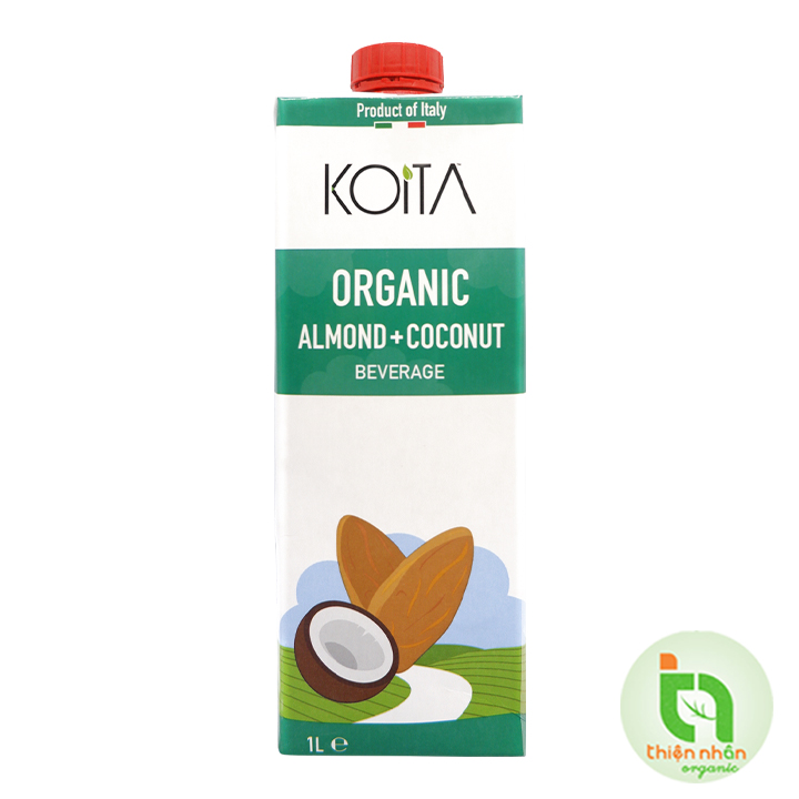 Date 03.07.23 - sữa dừa hạnh nhân hữu cơ koita 1l - organic almond coconut milk