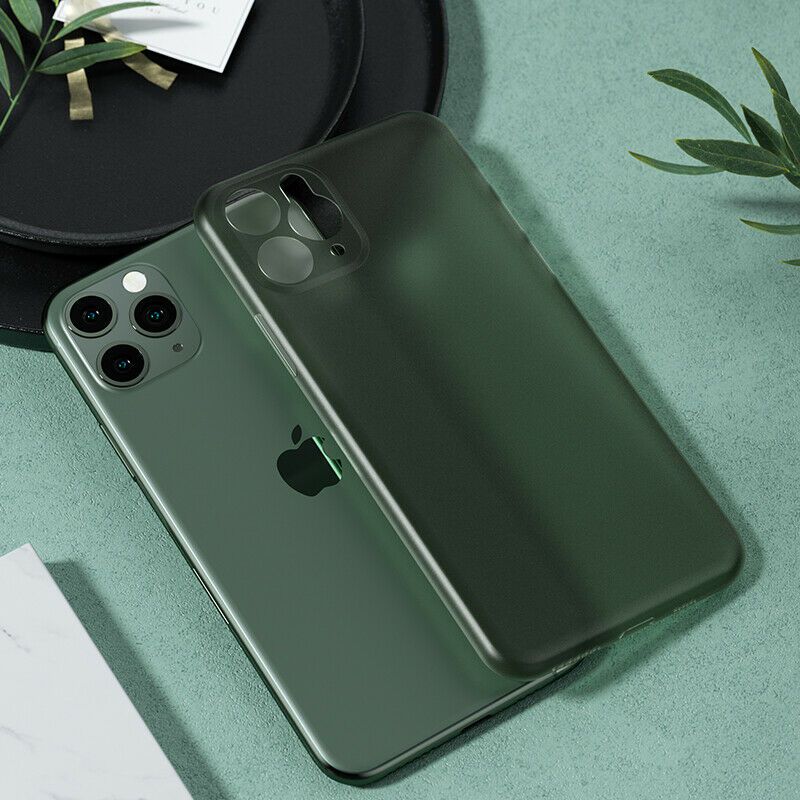 Ốp Lưng Siêu Mỏng Magic Ultra Thin Cho iPhone 11 Pro Max Hiệu Benks (Xanh Rêu)