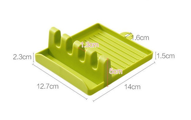 Dụng cụ để nắp nồi và muỗng múc
